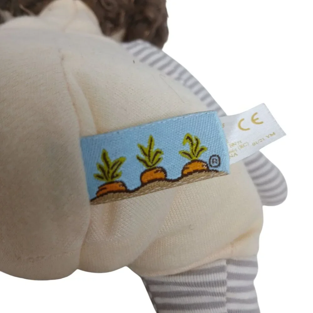 Bunnies By The Bay Elsie Plush Doll Soft Cuddly Body Weighted Bottom #D30